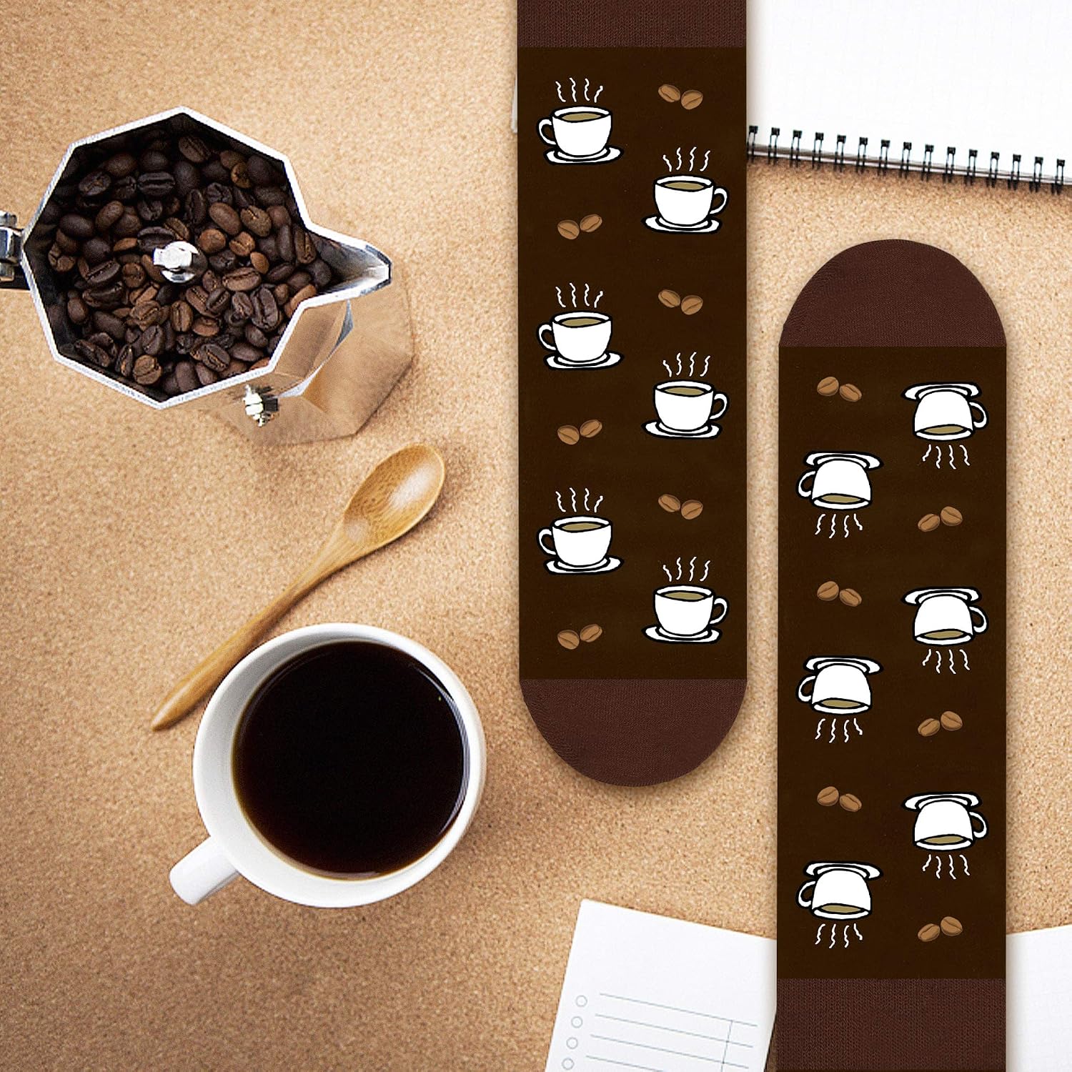 AGRIMONY Funny Coffee Socks for Men, Dads, Boys – If You Can Read This – Funny Gifts for Men, Father's Day, Christmas Stockings, Gift Ideas – Bild 2