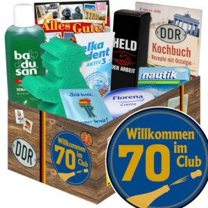 Wilkommen Im Club 70 – DDR Gift Set Care with Nostalgia Cookbook