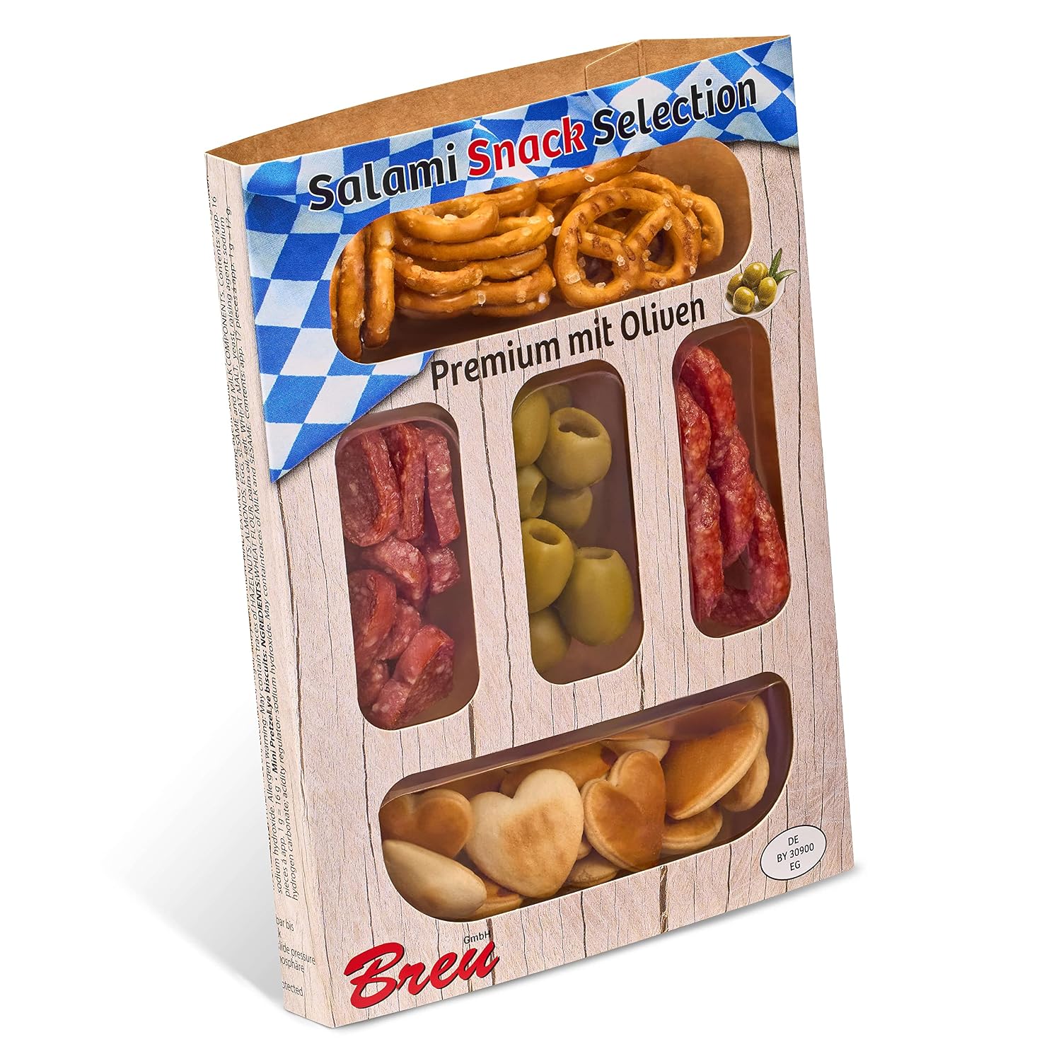 WURSTBARON Salami Snack Selection Premium Set - Salami, Olive, Cheese, Pretzels – Bild 4