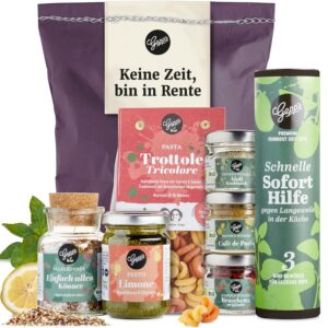 Gepp’s Feinkost Pension Box I Loving Gift Basket for Retirement