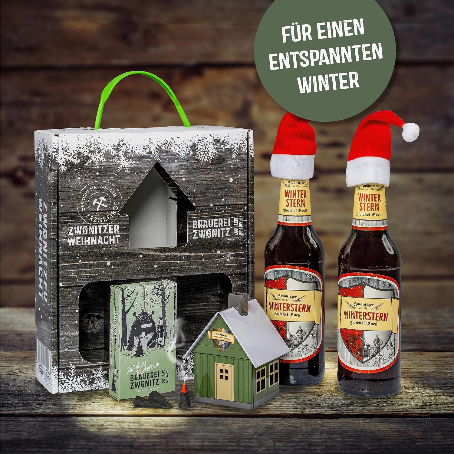 Brauerei Zwönitz Winter Star Beer Gift Box with Winter Star Craft Beer – Bild 6