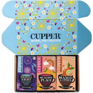 Cupper Organic Tea Set „Innovations“, Tea Gift Set, Fruit Tea, Herbal Tea