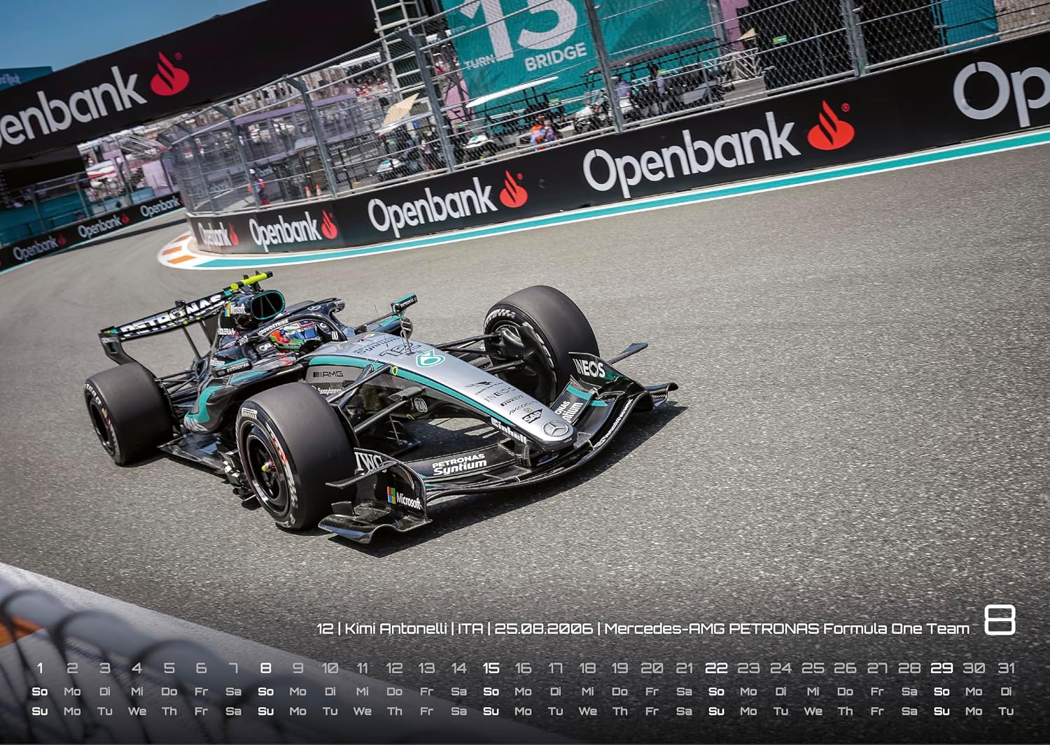 Formula 1 - Grand Prix 2027 | Premium F1 Calendar DIN A3 (42 cm x 30 cm) - Wall Calendar with Spectacular Photos of the Current Season | Ideal for F1 Fans – Bild 11