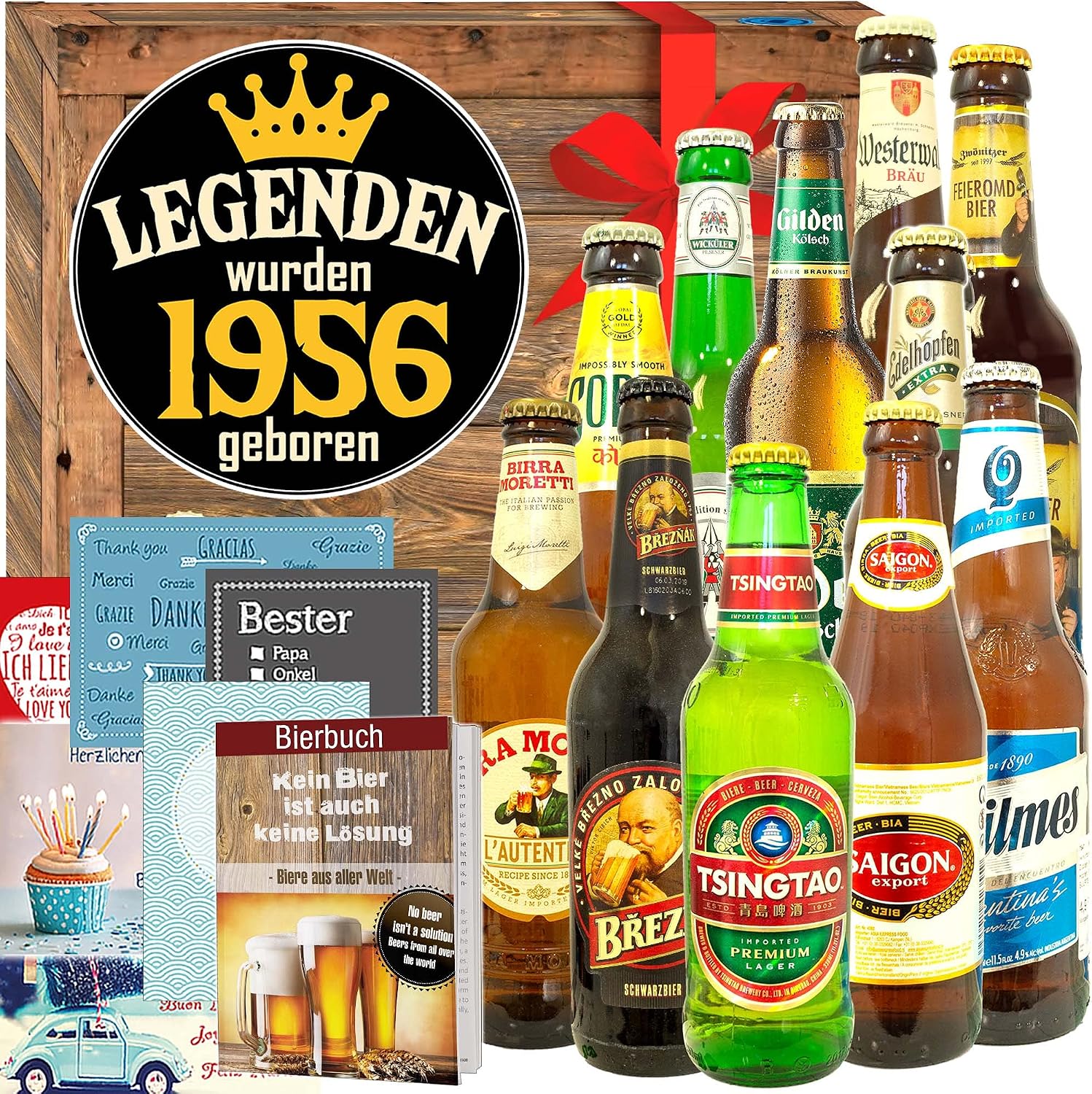 Legends 1956 ++ 12x Beer World and DE ++ 1956 Gifts