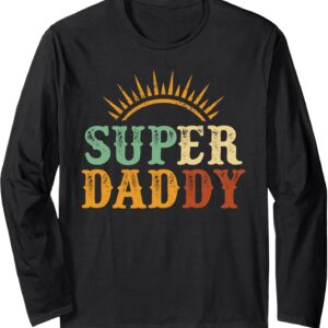 Superdaddy Shirt Vater Opa Papa Geschenke Zum Vatertag Langarmshirt