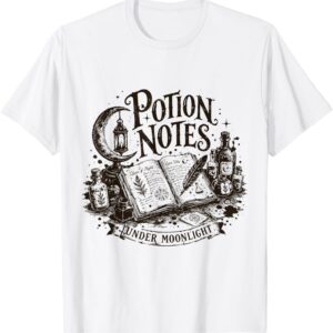 Zaubertrank Notizen Unter Mondlicht Fantasie T-Shirt