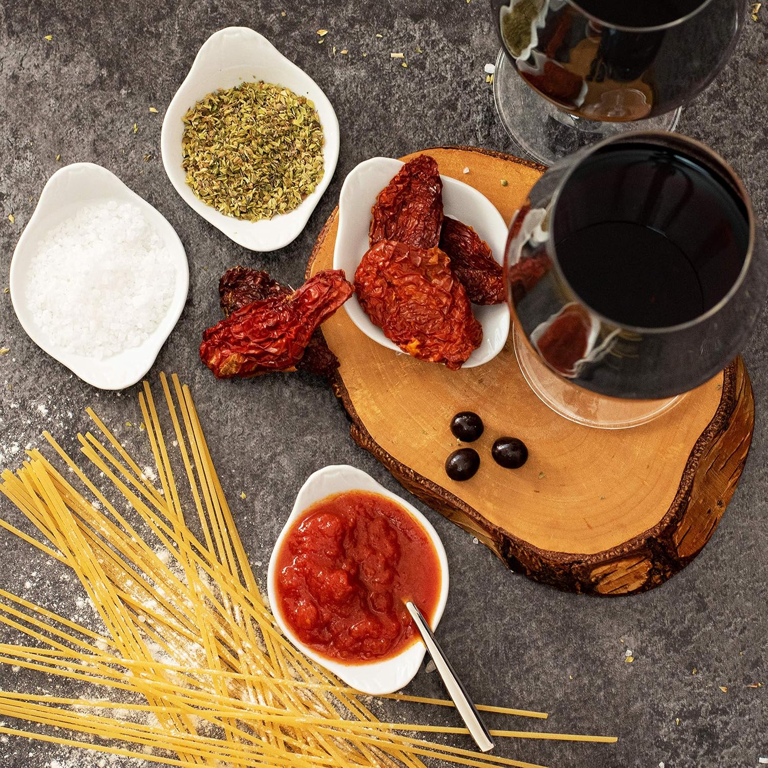 Italian Gift Set "Rome" | Wine & Pasta Gift Basket with Specialities from Italy | Christmas Gift Basket for Men and Women – Bild 3