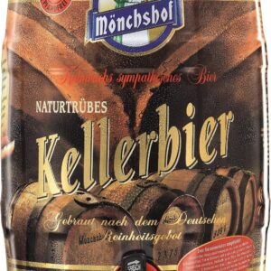 Mönchshof Cellar Beer 5.0 L Party Tin with Tap Free (1 x 5.0 L)