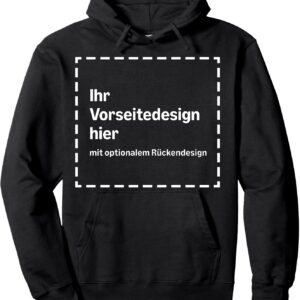 Personalised Hoodie with Front and Back Print