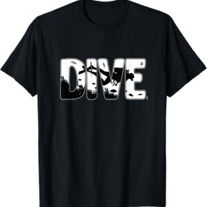 Diver Under Water Diving Diver Diving Gift T-Shirt
