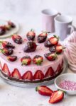 Erdbeermousse-Torte | ohne Backen & Tipps für Gelatine