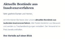 Betrug! Insolvenzverwaltung. Kanzlei Rothermel, Steinburg & Partner – neue Firmierungen wie zB Fides Gamma – Update 8.9.26 – Gourmet Report