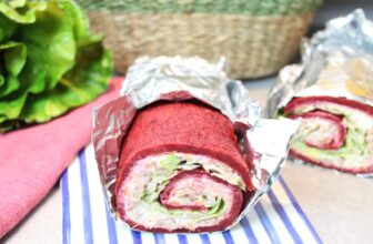 Roll-up-Sandwich mit Meerrettichkrabben – Happy Carb Rezepte