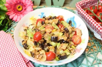 Auberginensalat mit Thunfisch – Happy Carb