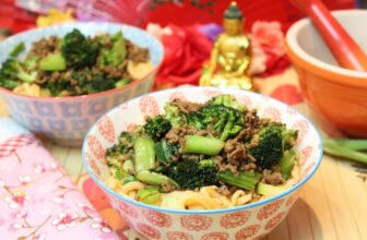 Dan Dan Rettichnudeln – Happy Carb Rezepte
