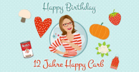 Alles Gute zum Geburtstag! Ein Dutzend Jahre Happy Carb