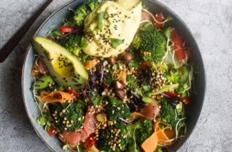 Brokkolisalat mit Buchweizen, Grapefruit & Avocado – Rezept von Sibylle Sturm