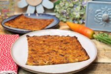 Schüttelpizza Karotte-Zwiebel – Happy Carb Rezepte