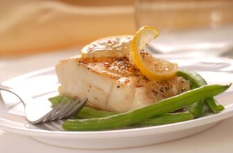 Kabeljaufilet mit grünen Bohnen – Rezept