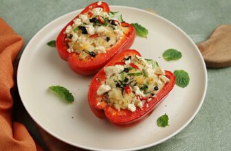 Gefüllte Paprika mit Couscous – Rezept