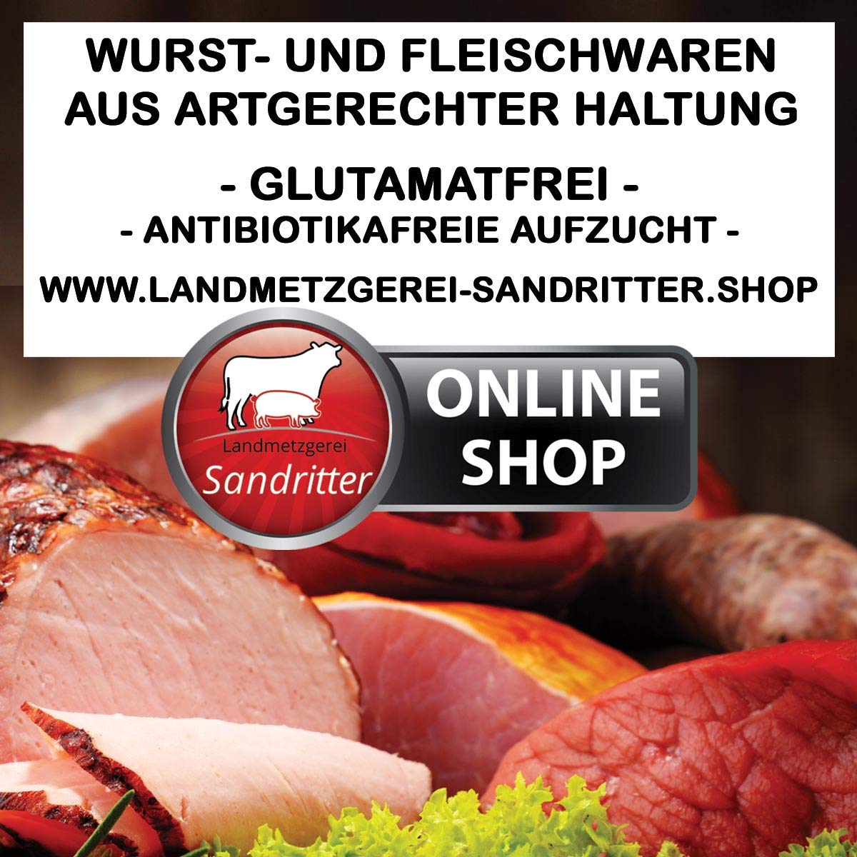 Unsere Klassiker 400 g Sample Set, Canned Sausage, Value Set, Storage Set Landmetzgerei Sandritter – Bild 2