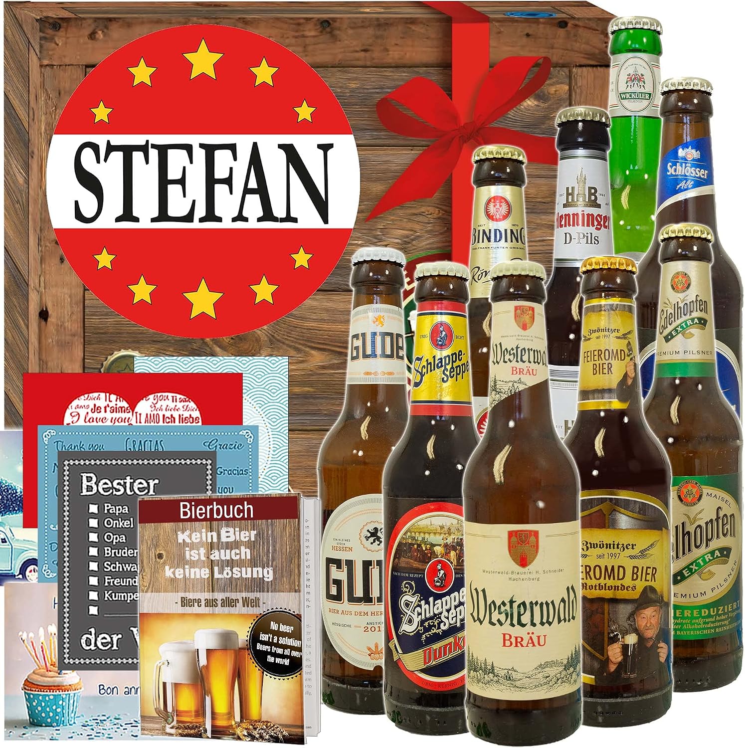 Stefan + German Beer + Name Day Gift Stefan