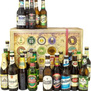 24 x Beers from the World & Germany – Beer Gift Set for Men