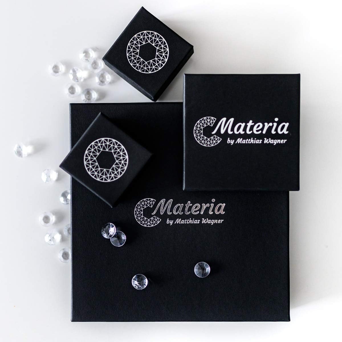 MATERIA by Matthias Wagner Gemstone Ring 925 Silver Faceted for Women in Various Sizes – Bild 3