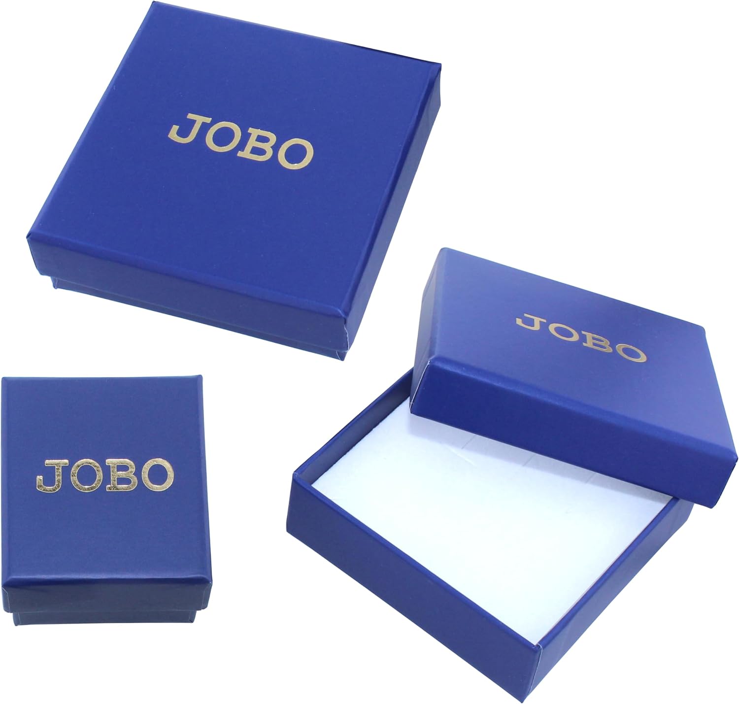 Jobo Women's Ring Wings 333 Gold Bi-Colour with 9 Zirconia – Bild 2