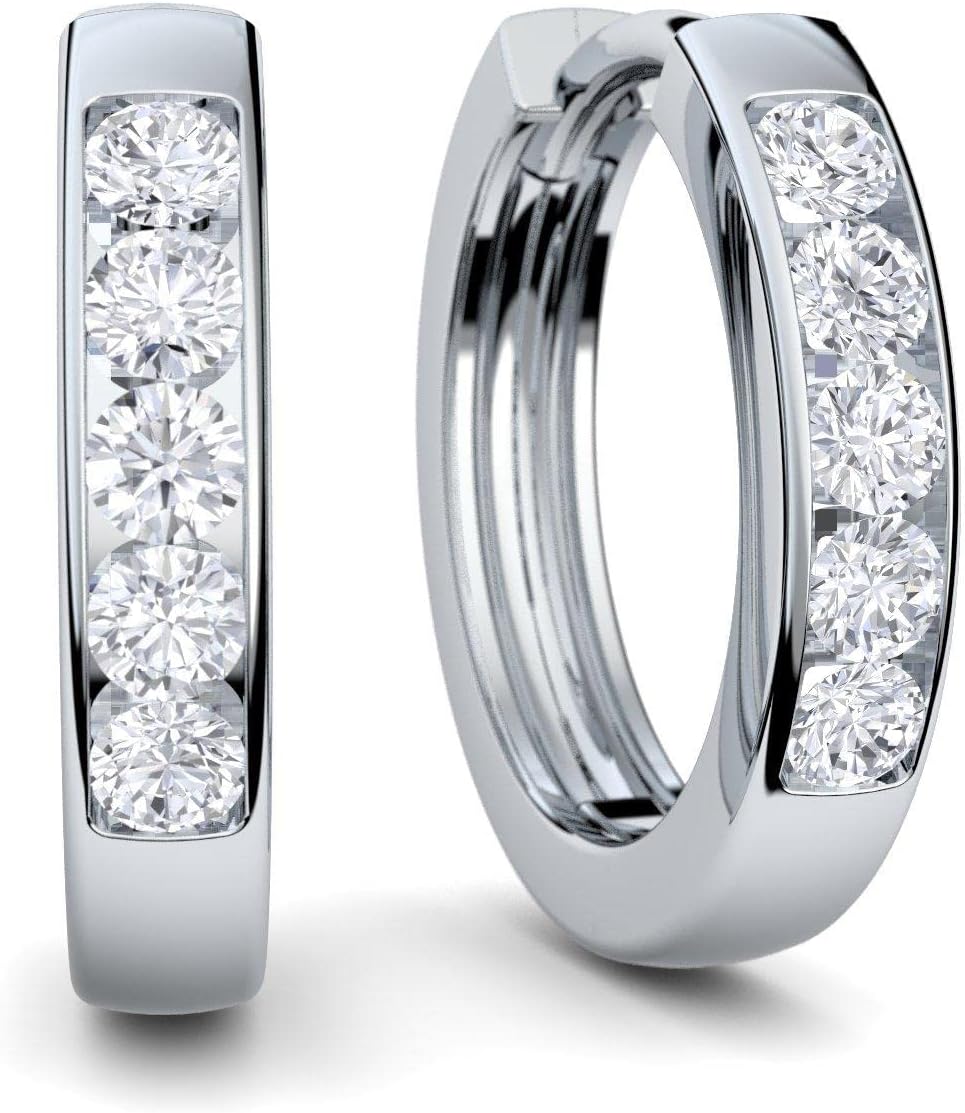 Women's 925 silver small hoop earrings, real gift for women, girlfriend, jewellery, love you, nickel-free. Fashion Jewellery Women's Earrings Silver No Stainless Steel Thin Hinged Hoop Earrings .
