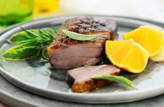 Gebratene Entenbrust mit Salbei und Orangen