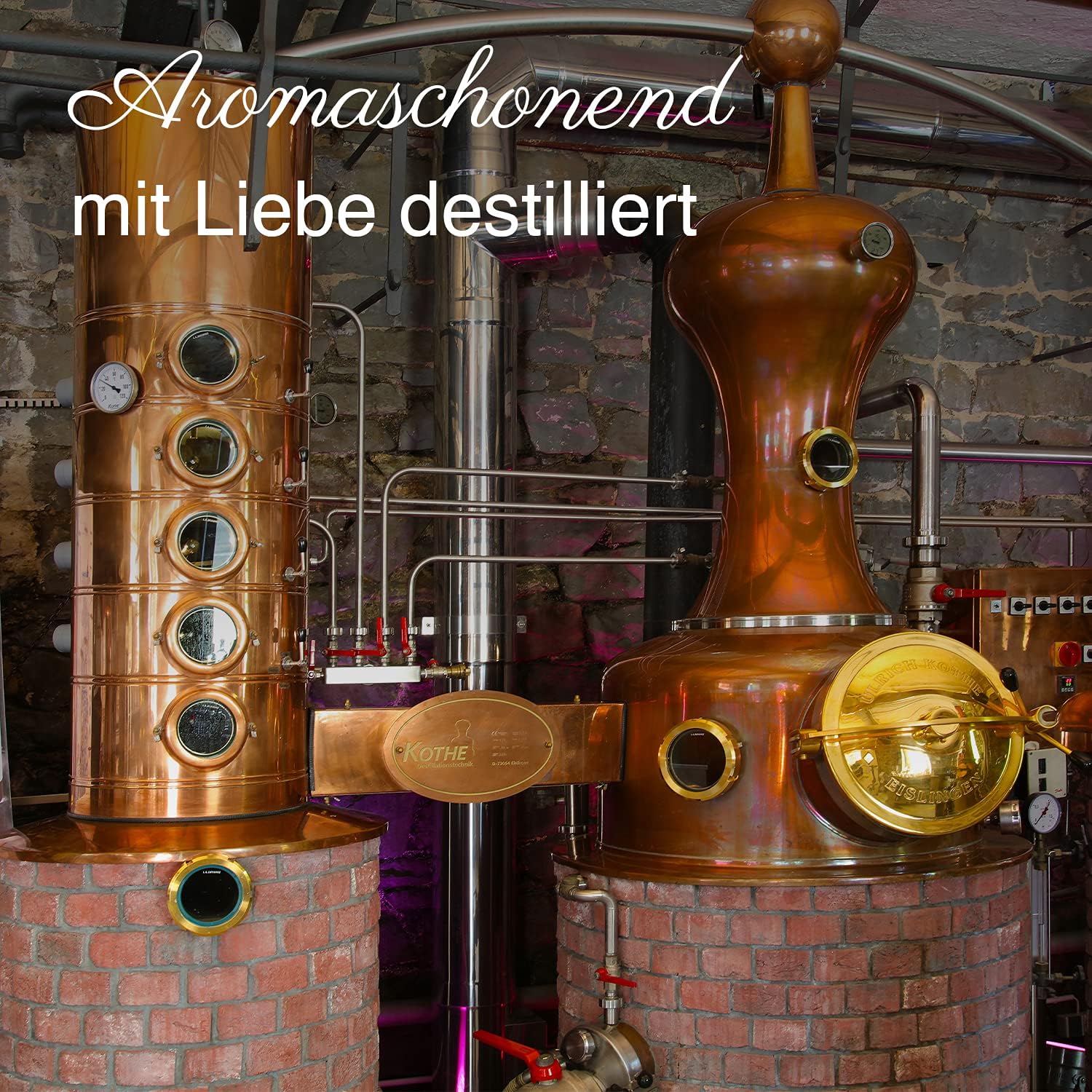 Grafschaft Mark Alte Haselnuss Hazelnut Schnapps, 1 x 0.7 L, 40% Vol. Alcohol, Mild Fruit Brandy, Matured in Wooden Barrels, from Our Distillery, Elegant Aromas of Nut, Ideal as a Gift – Bild 5