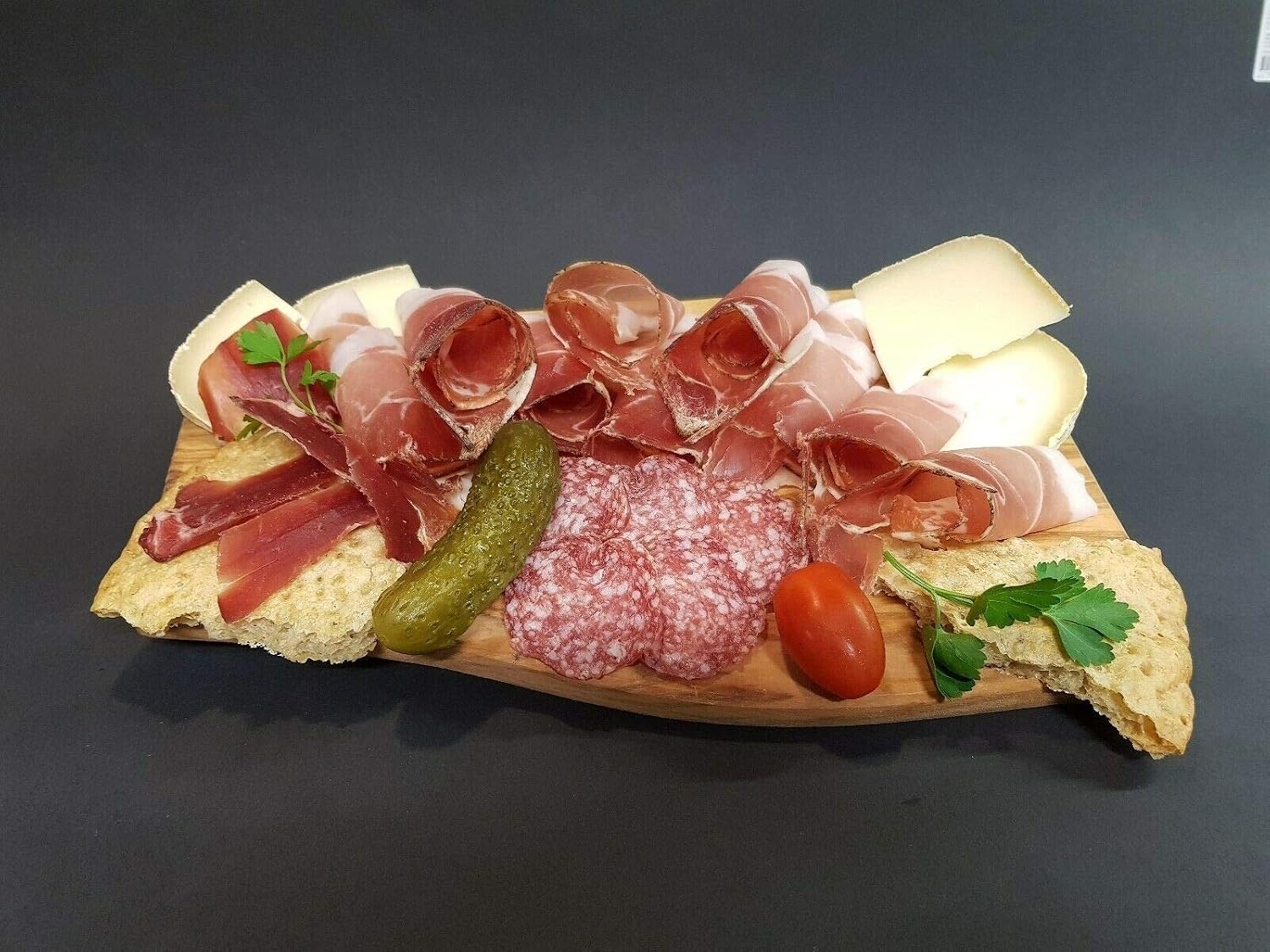South Tyrolean Alpine Herb Ham, 300 g, Lean Ham with Herbs from South Tyrol, Bacon Specialty by Viktor Kofler/Lana – Bild 2