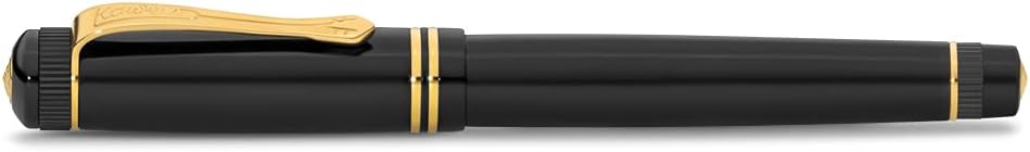 Kaweco DIA2 Gold Fountain Pen, Exclusive Acrylic Fountain Pen for Ink Cartridges Including Elegant Gift Metal Box, Luxury Nostalgic Fountain Pen 16 cm, Nib Width: M (Medium) – Bild 2