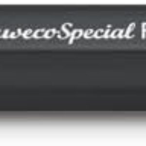 Kaweco Special Fountain Pen Black I Premium Aluminium Fountain Pen for Ink Cartridges with High-Quality Steel Nib I Exclusive Fountain Pen with Gift Metal Box 17 cm I Nib Width: B (Width)