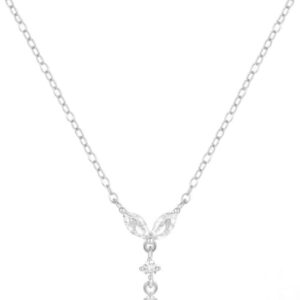 Olivie Sterling Silver Minimalist Necklace 925 for Women