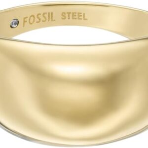 Fossil Women's Stainless Steel Band Rings