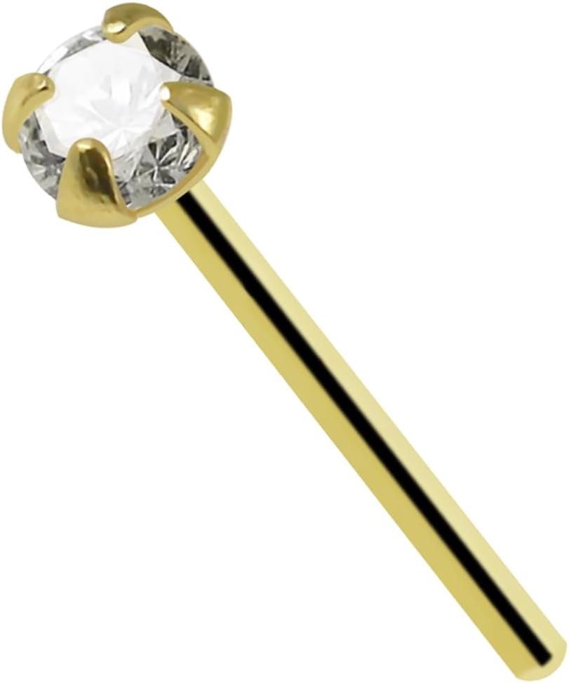 14 carat (585) gold, 14 carat (585) yellow gold, cubic zirconia, Cubic Zirconia, Cubic Zirconia