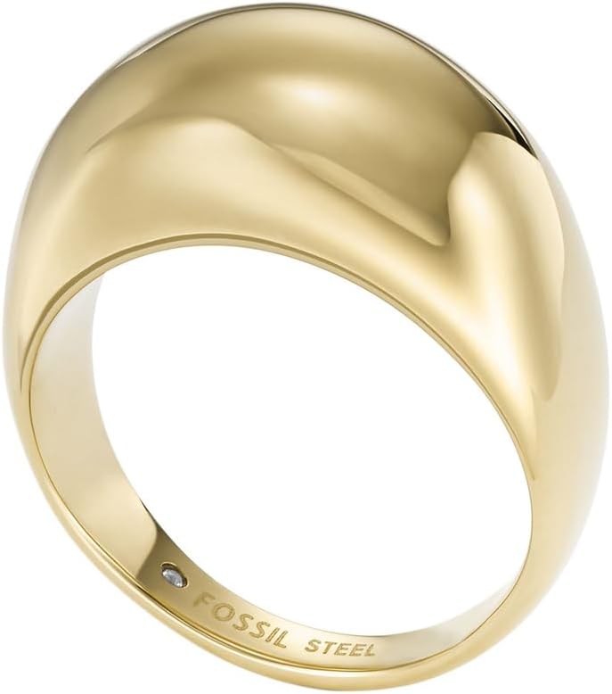 Fossil Women's Stainless Steel Band Rings – Bild 5