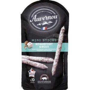 Auvernou Mini Stick Salami with Roquefort and Walnuts (0.1 kg)