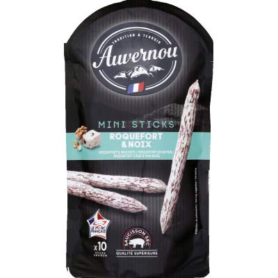 Auvernou Mini Stick Salami with Roquefort and Walnuts (0.1 kg)