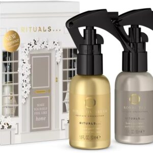 RITUALS Home Perfume Gift Set, Hibiscus Dream and Royal Tea Room Spray, Private Collection, 2 x 50 ml Travel Size