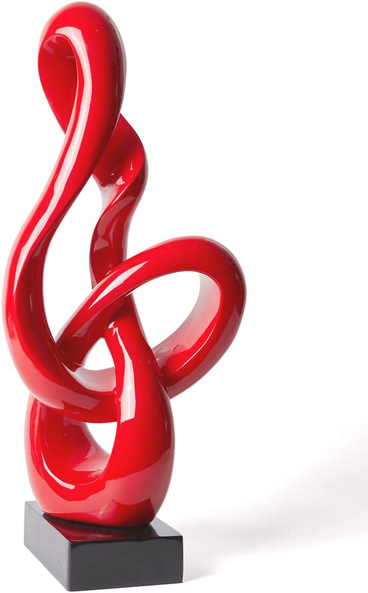Treble Clef Sculpture Music Statue Decoration Abstract Figure 57