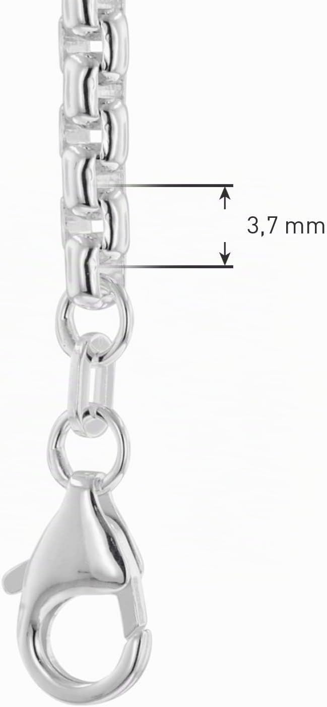 trendor Halskette 925 Silber Venezia-Kette Rund 3,7 mm 39415 – Bild 4