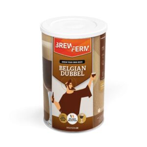 Brewferm - Beer Kit Belgian Dubbel - Beer Brewing Set for Brewing Yourself - 9 Litres - A Divine Beer that Requires a Long Maturation Time