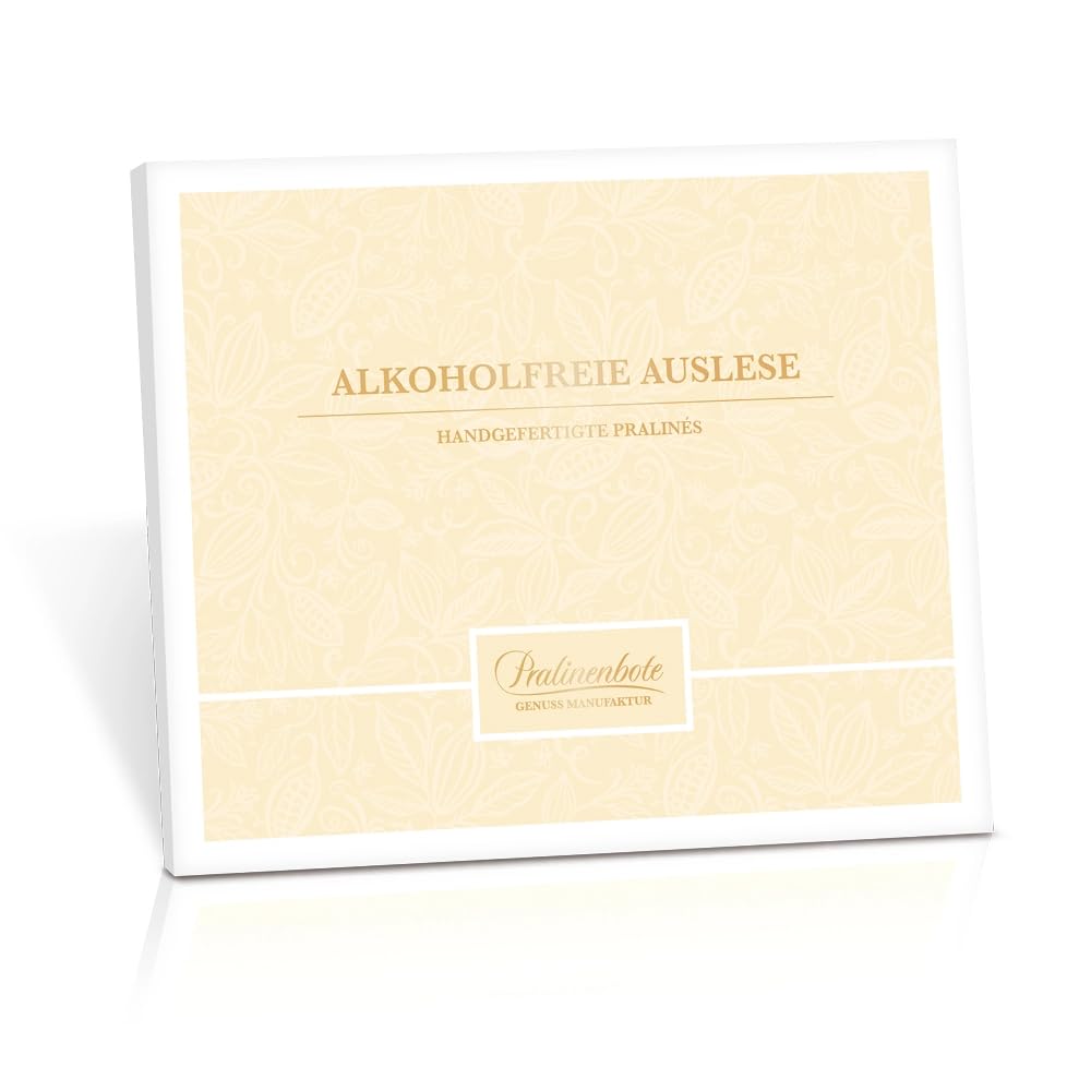 Pralinenbote Genussmanufaktur - Alcohol-free selection with 24 handmade chocolates of German chocolatiers, the exclusive chocolate gift – Bild 2
