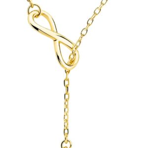 Sofia Milani - Women's Necklace 925 Silver - Heart Infinity Pendant
