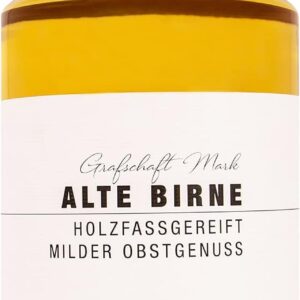 Grafschaft Mark Alte Birne Pear Schnapps, 1 x 0.7 L, 40% Vol. Alcohol, Mild, Matured in Wooden Barrels, Fruit Brandy from Germany, Fine Fruity Aroma of Pears, High-Quality Spirit