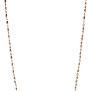 Purelei Moments Women’s Necklace – Adjustable Pearl Link Necklace (45-50cm) Elegant Design for Capsule Looks – 18K Gold Plated Stainless Steel Rose Gold Plated or Silver