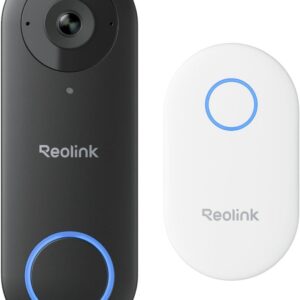 Reolink 5MP Video Doorbell PoE with Chime, 180° Ultra Wide, 2-Way Audio